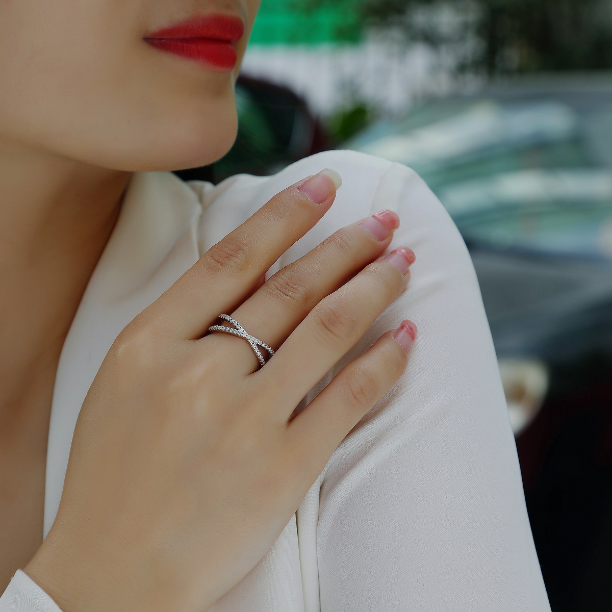  Moissanite Ring D Color VVS1 Diamond Ring Women Birthday Gift 925 Sterling Silver Jewelry With GRA Certification