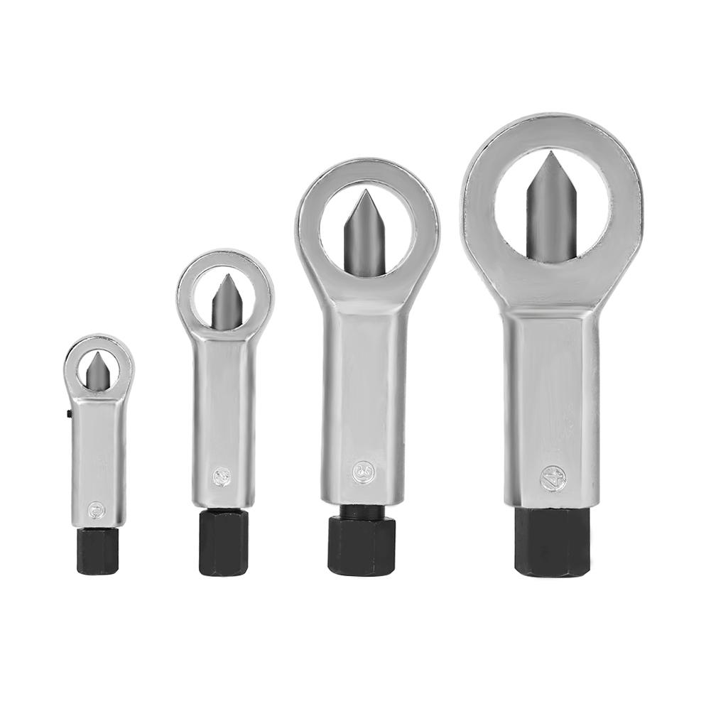 

Rusty Bolt Nut Cracker Extractor Broken Damaged Nut Splitter Spanner Kit, 501 Original