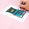 12pcs Game 5D DIY Square Drill Diamond Painting Kits for Adults Beginners Home Decor Diamonds Paintings Gem Art 5.91x7.09in