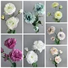 Soft 4 Stems Silk Lisianthus Artificial Flower