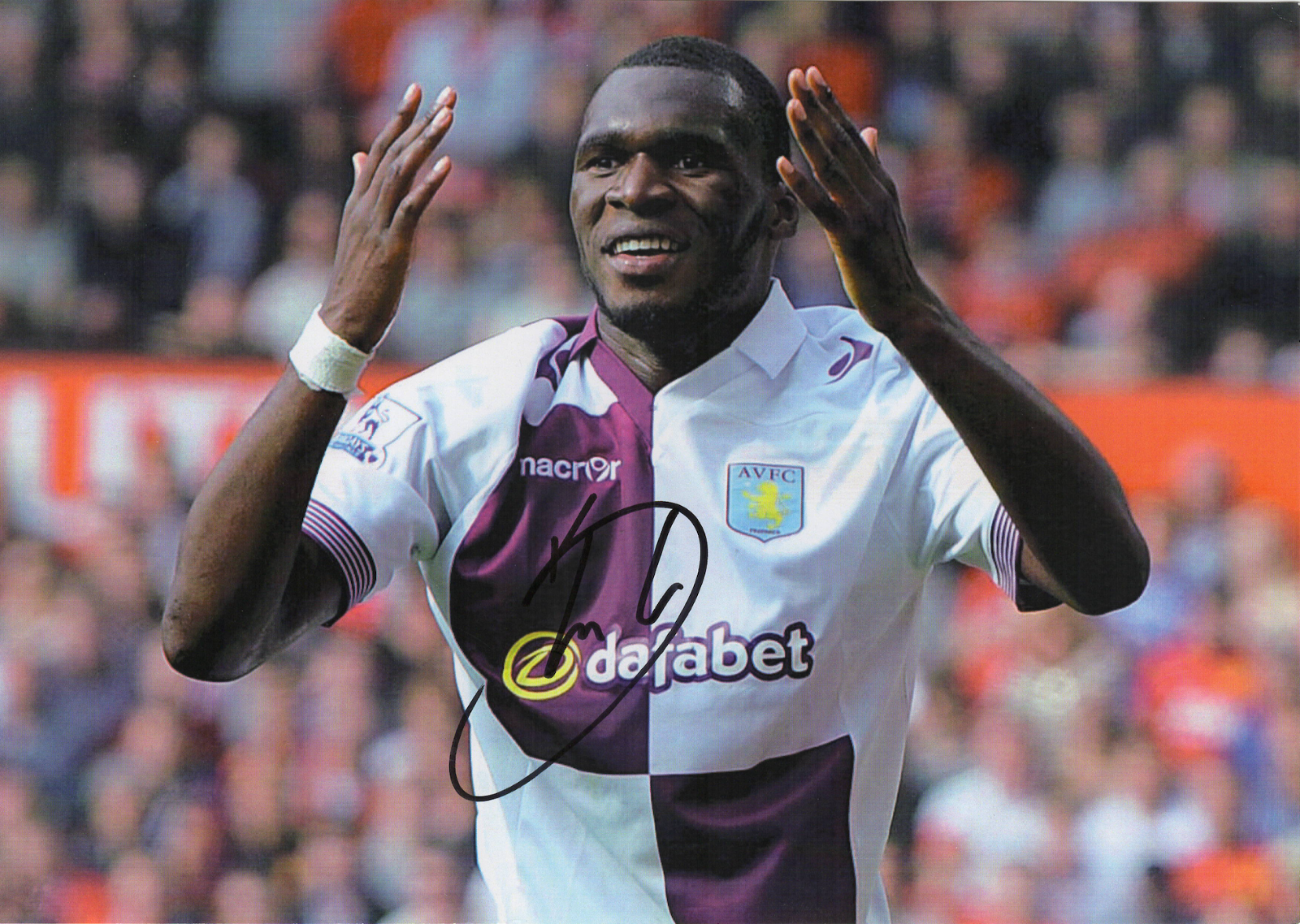 Christian Benteke signed autographed 8x12 Photo Poster painting! Guaranteed Authentic! 783