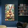 (40*70cm)Rabbit - Full Round Drill Diamond Painting