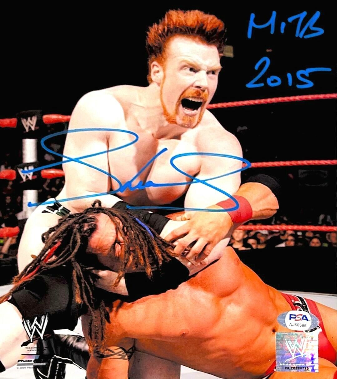 WWE SHEAMUS HAND SIGNED AUTOGRAPHED 8X10 Photo Poster painting WITH PROOF AND PSA DNA COA 17