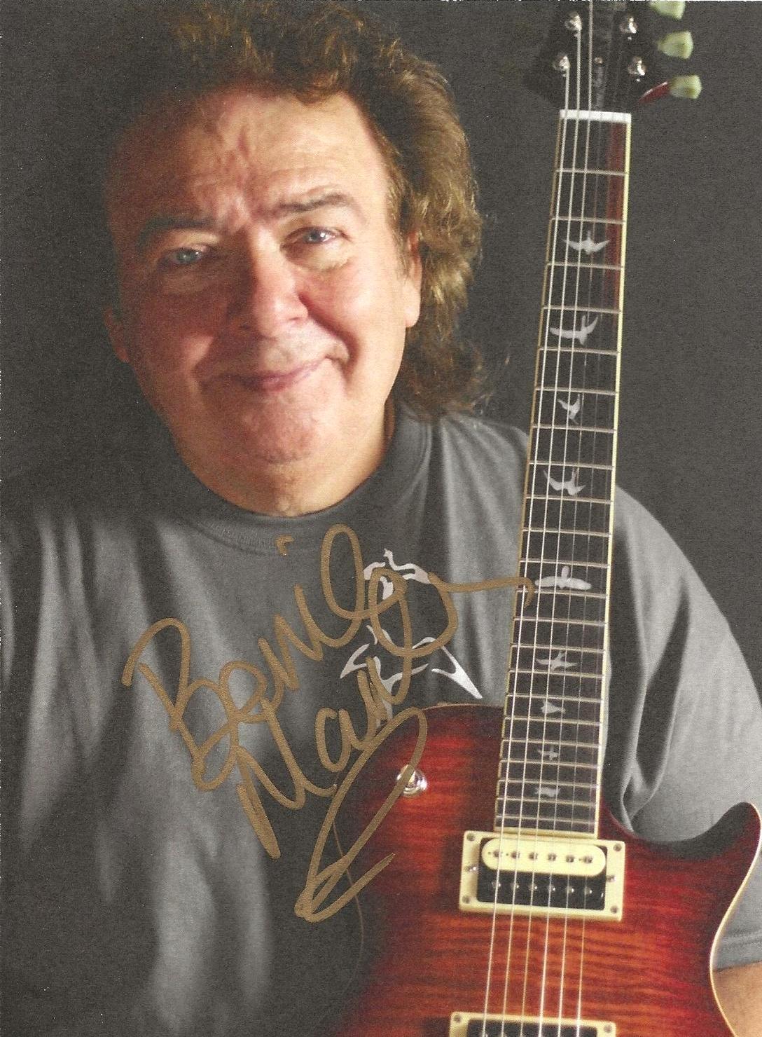 Bernie Marsden of Whitesnake REAL hand SIGNED 5.5x7.5 Photo Poster painting COA