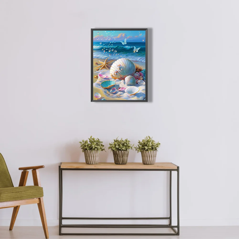 Diamond Painting - Full Round Drill - Beach(30*40cm)