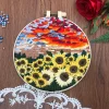 Flowers-Embroidery Kit