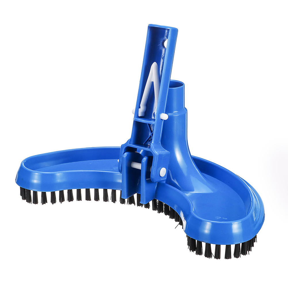 

Swimming Pool Suction Vacuum Head Half Moon Flexible Curved Brush Cleaner, 501 Original