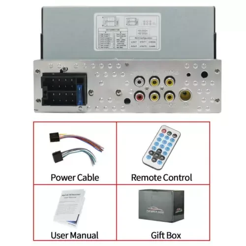 Dronehint 7in Radio Stereo Audio USB TF FM Dash Parts Car Multimedia MP5 Player Bluetooth (For: Audi Sport) Parts