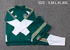 Joyfball 2026/2027 Italy Long Zipped Jacket green Soccer Jersey 