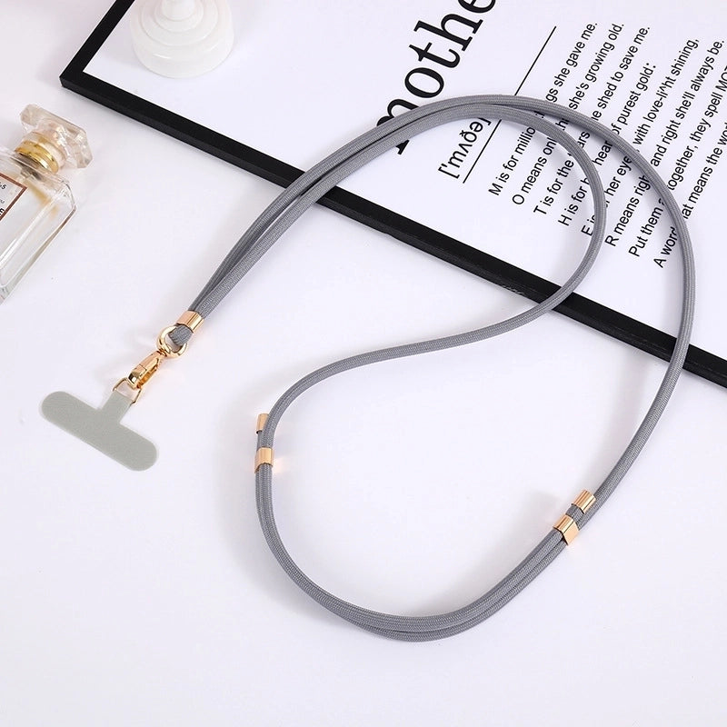 Minimalist Solid Color Nylon Mobile Phone Chain