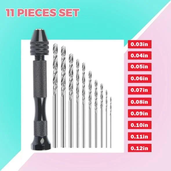 Precise Hand Drill Set Regular priceUSD $28.98 Sale priceUSD $12.97