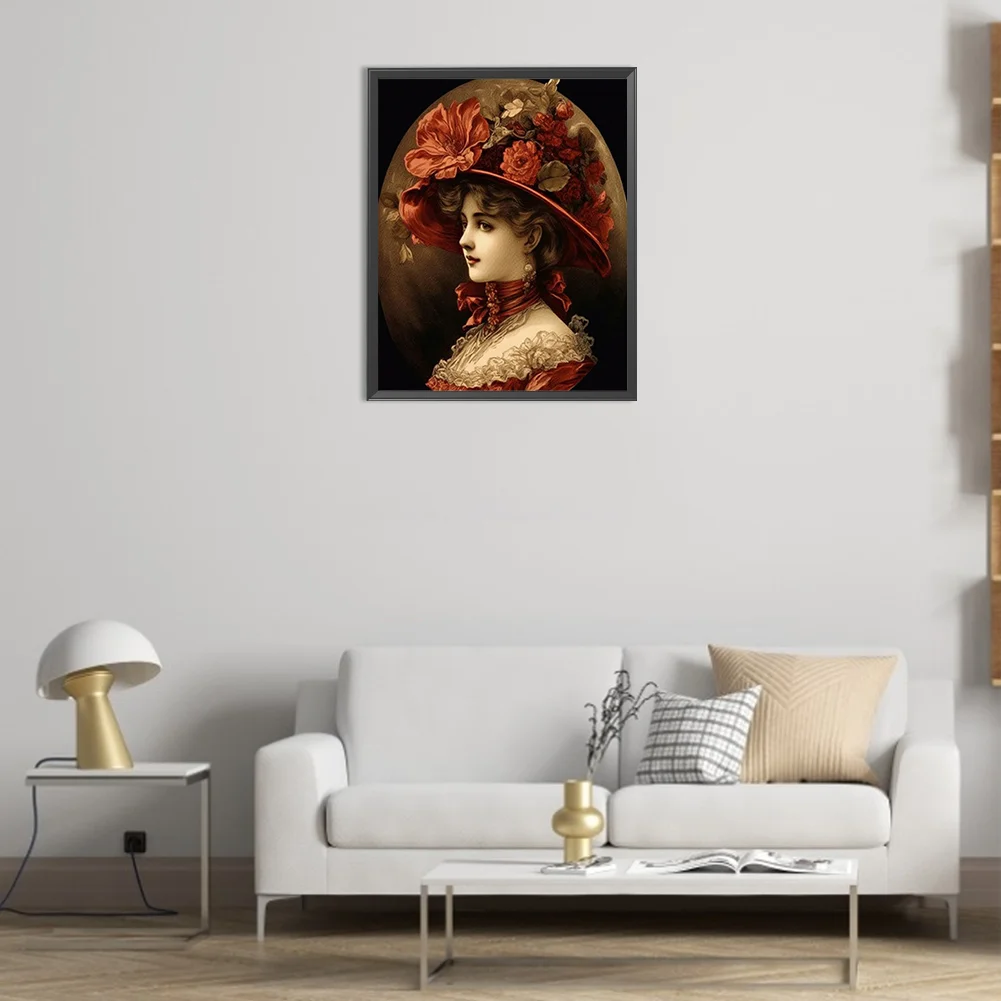 Diamond Painting - Full Round Drill - Flower Beauty(Canvas|40*50cm)