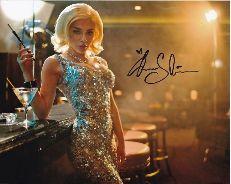 Elena satine signed autographed magic city judi silver Photo Poster painting