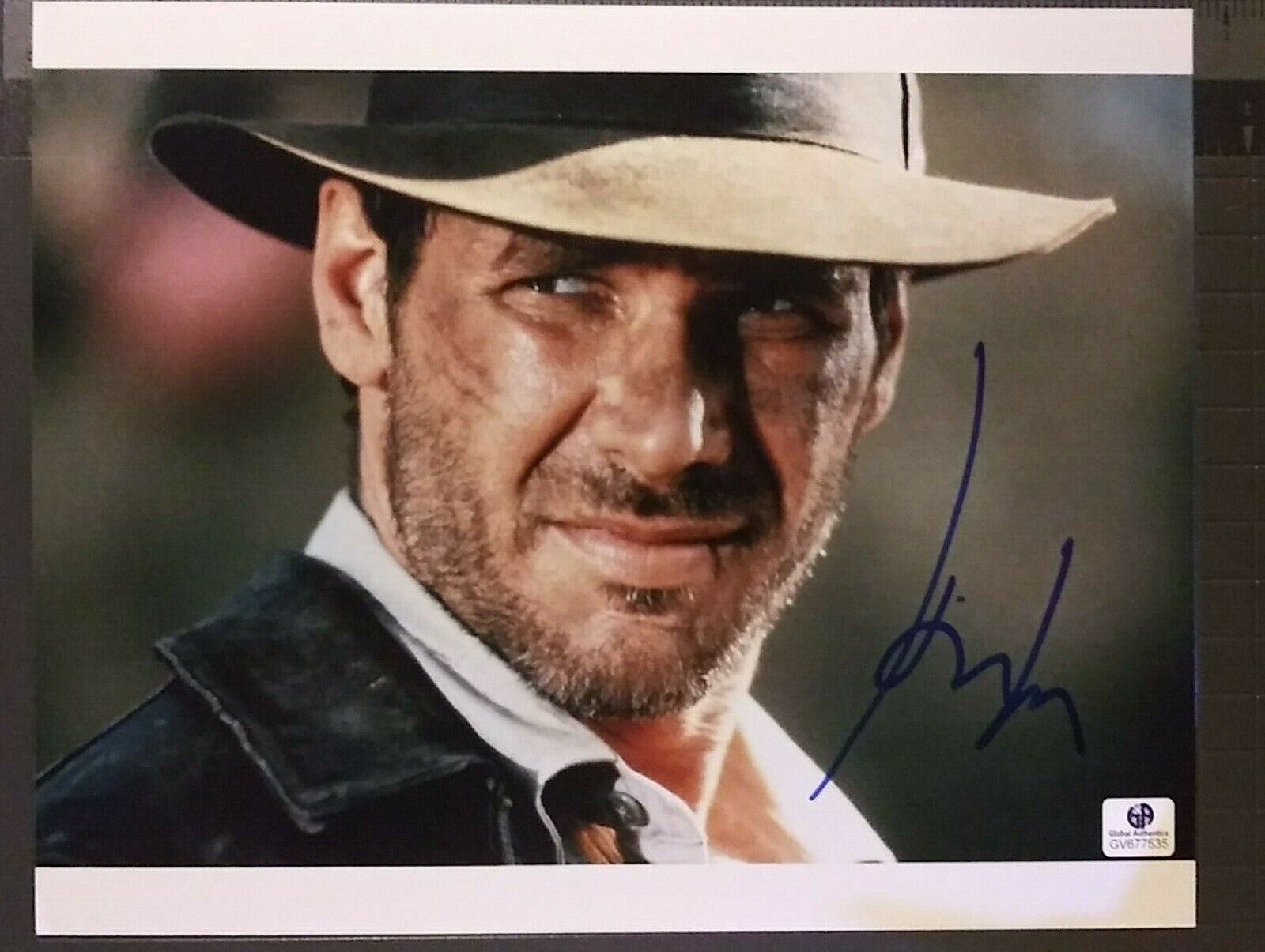 Harrison Ford signed 8x10 COA GAI