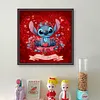 Red Heart Stitch-11CT Stamped Cross Stitch 40*40cm/15.75*15.75in