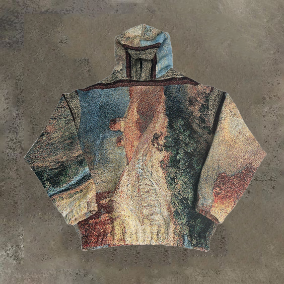 Loveciss®/ Artistic Sedona Print Fashion Trendy Long-Sleeved Hoodie
