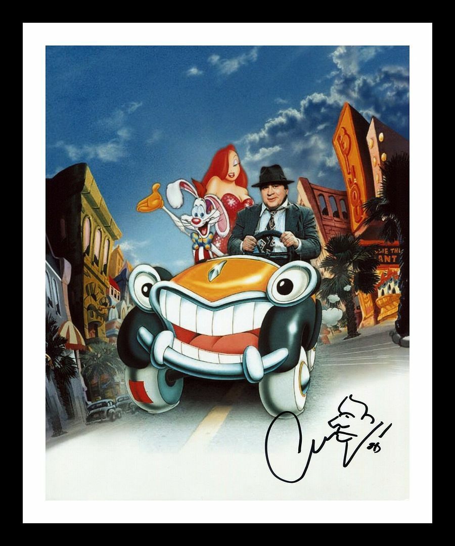 Charles Fleischer - Who Framed Roger Rabbit Signed & Framed Photo Poster painting