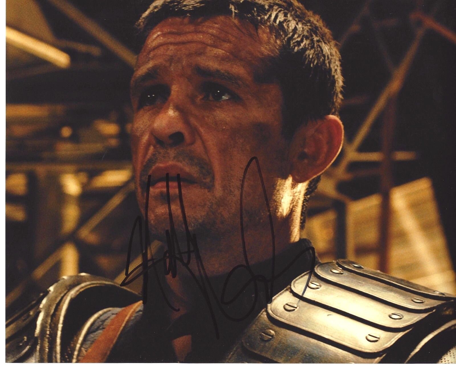 ACTOR MATT NABLE SIGNED RIDDICK MOVIE 8x10 Photo Poster painting C W/COA HACKSAW RIDGE INCARNATE