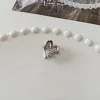 Stylish Metallic Silver Grey Hair Claws
