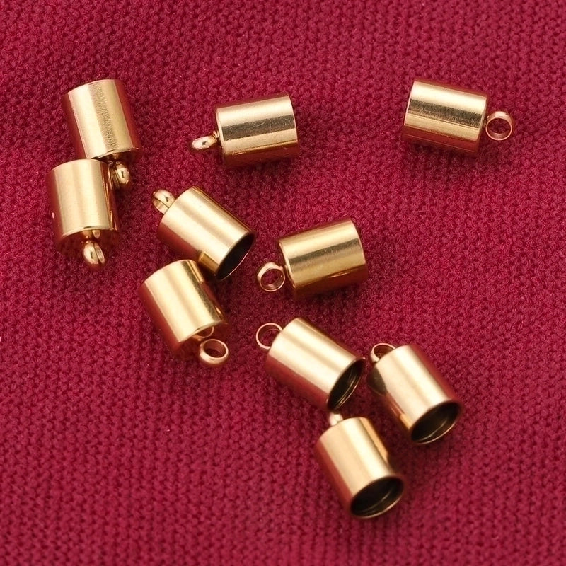 1 Piece Stainless Steel Solid Color Connection Buckle Minimalist