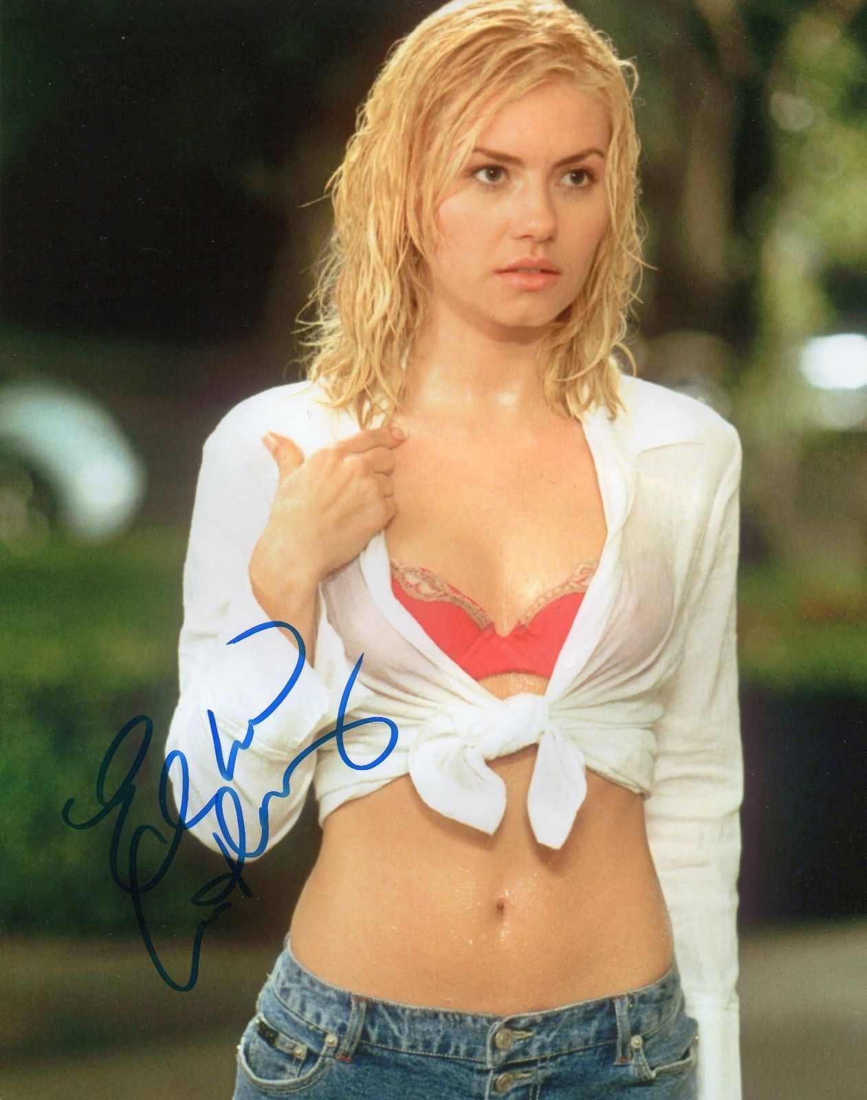 ELISHA CUTHBERT AUTOGRAPHED SIGNED A4 PP POSTER Photo Poster painting PRINT 11