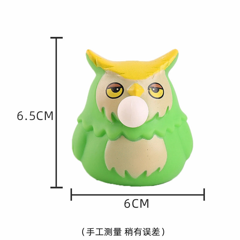 Squishy Toy Christmas Animal Santa Claus Snowman PVC TPR Toys