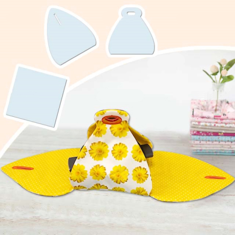 Easy To Make Sewing Template ForBox/Food Carrier