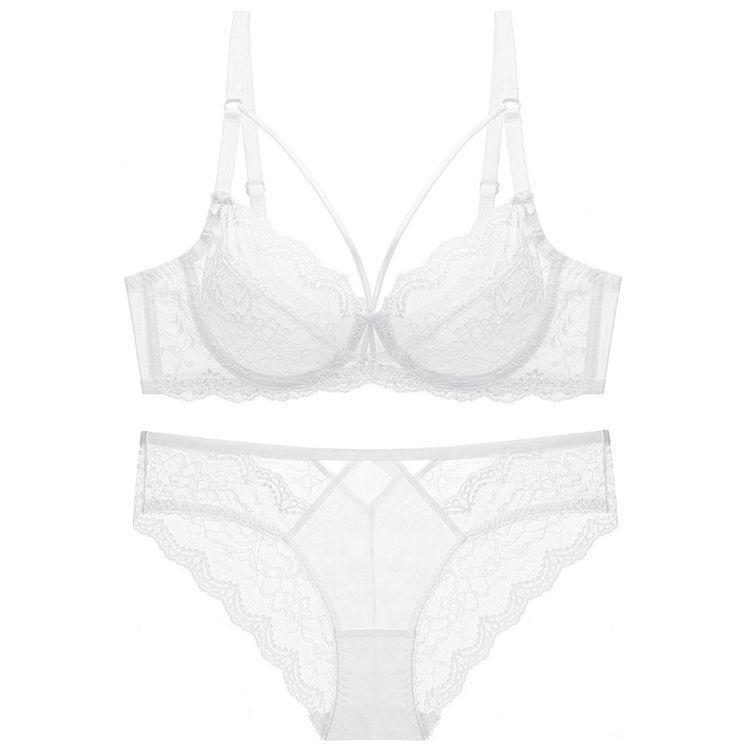  thdmladies Ultra Thin Lace Bra Set thedmladies