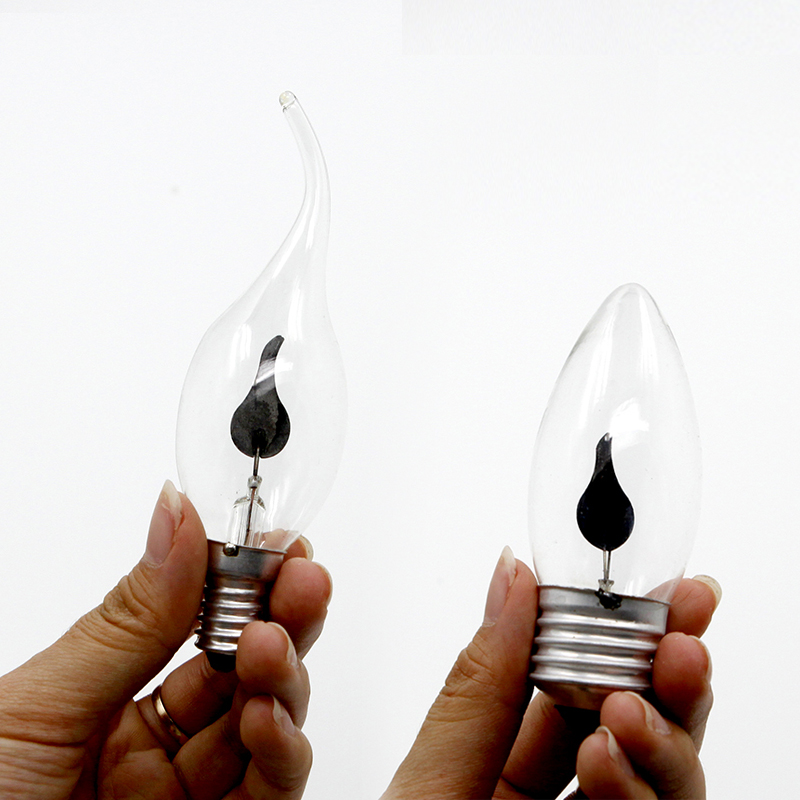 Tegooe LED Flame Effect Candle Light Bulb