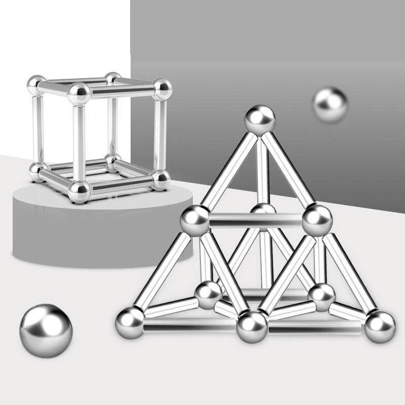 DIY Magnetic Balls and Rod Set