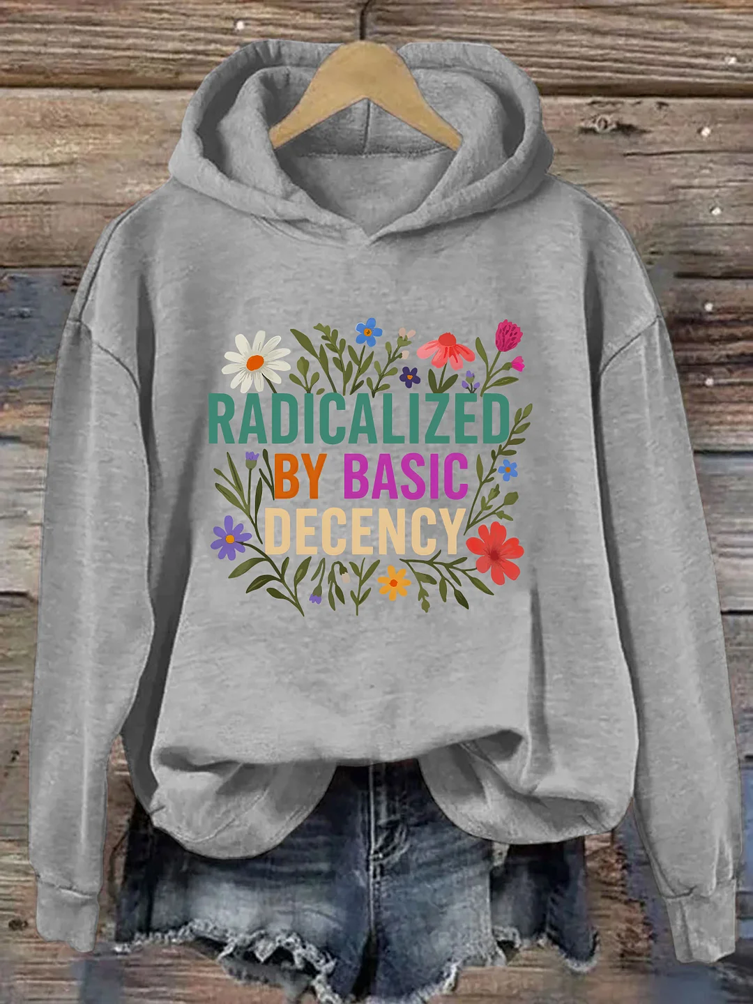 Radicalized by Basic Decency Hoodie