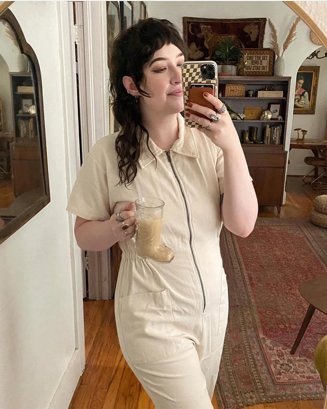 Cropped Utility Jumpsuit( Free Shipping)