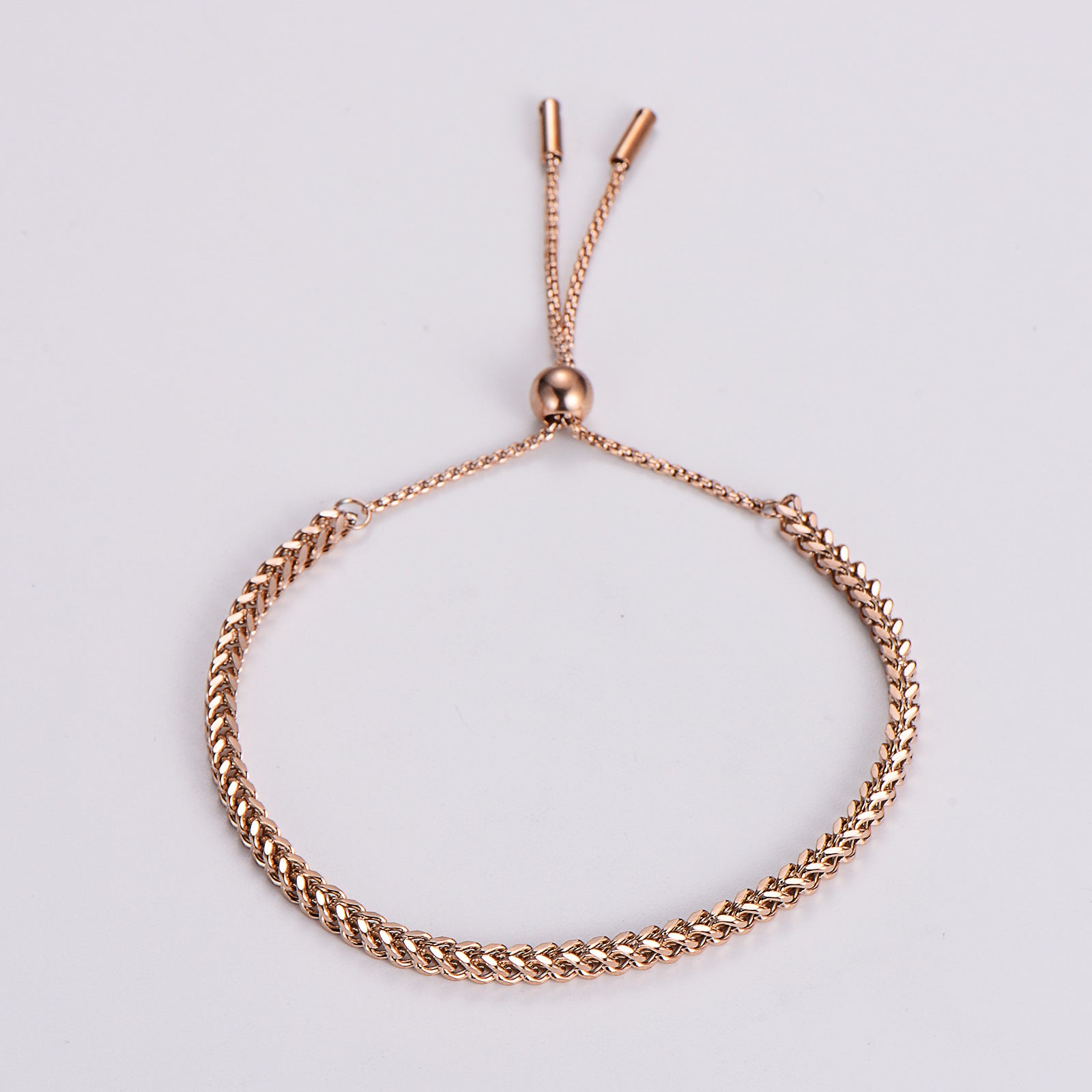 Expressive Women Chain Geometric Stainless Steel Electroplating Bracelets