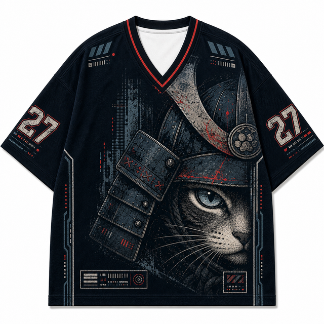 Shadow Kabuto Cat Mesh Jersey