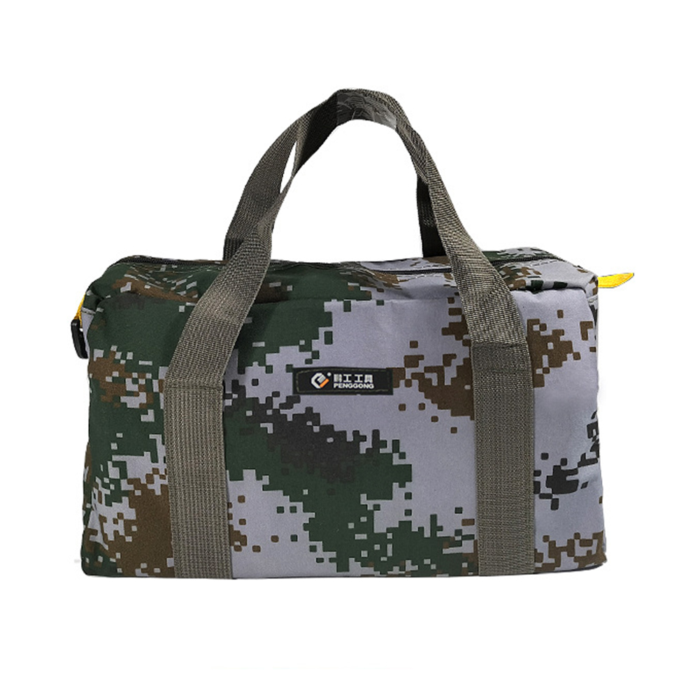 

Tool Bag Camouflage Canvas Electrician Toolkit Waterproof Hand Carry Pouch, 14inch, 501 Original