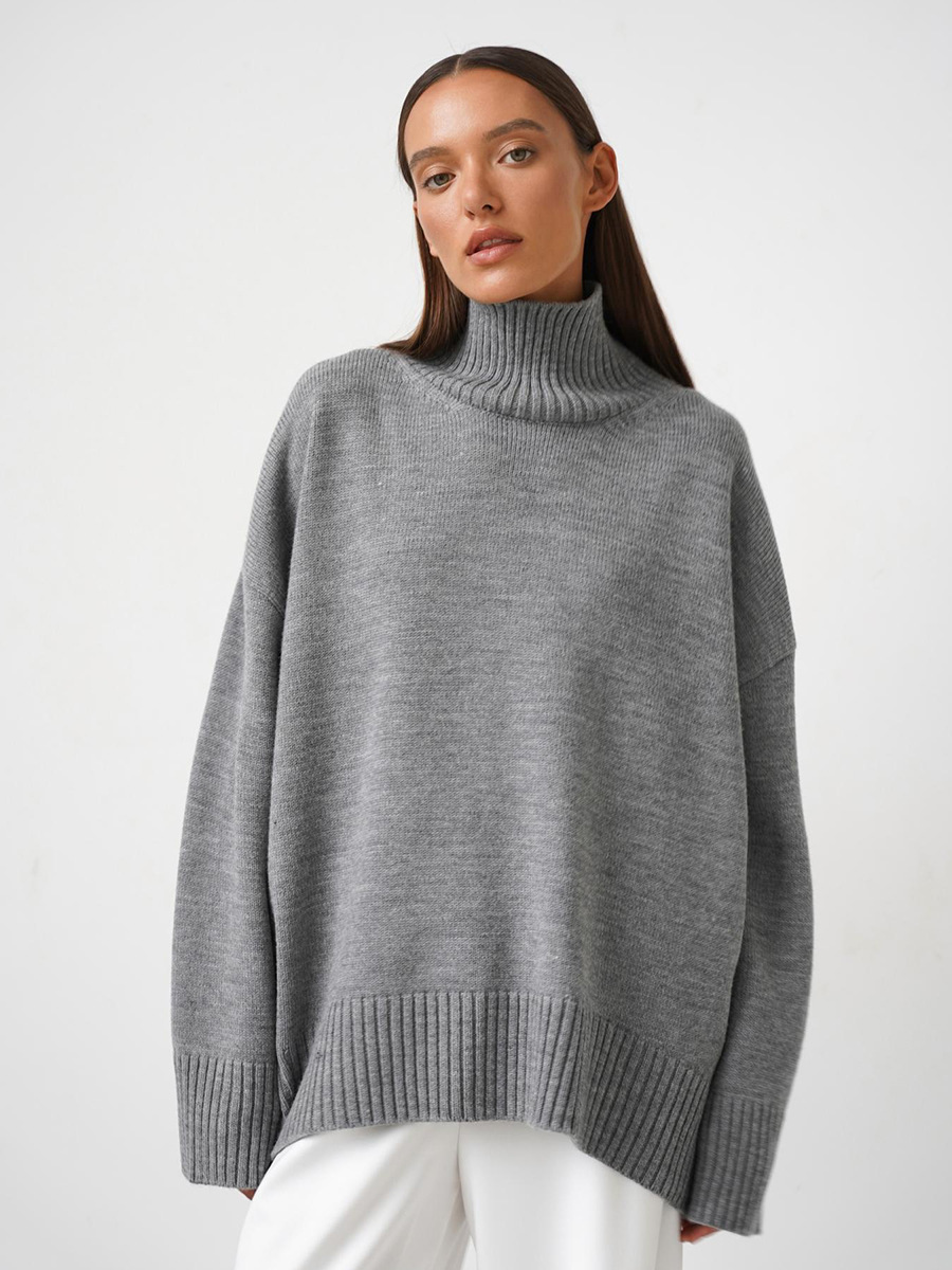 Oversized Turtleneck Sweater - HIGIANNA&reg;
