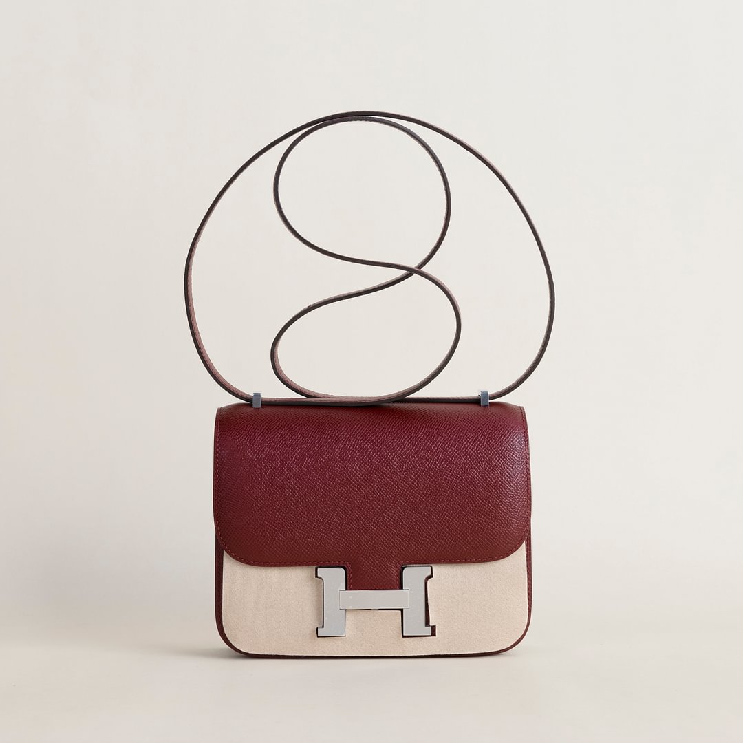 Constance 18CM Epsom 55 Rouge H PHW