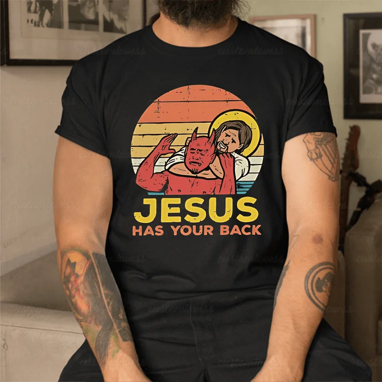 Jesus Has Your Back T-shirt