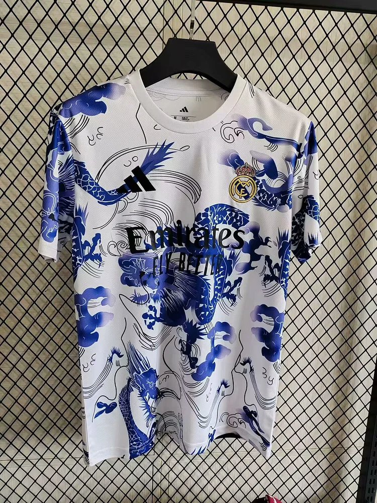 2025-26 Real Madrid White Dragon Special Edition - Jersey - Fan Edition