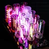 Colorful plug-in mini USB glass bottle night light for car, dormitory, desktop, creative car ambient light