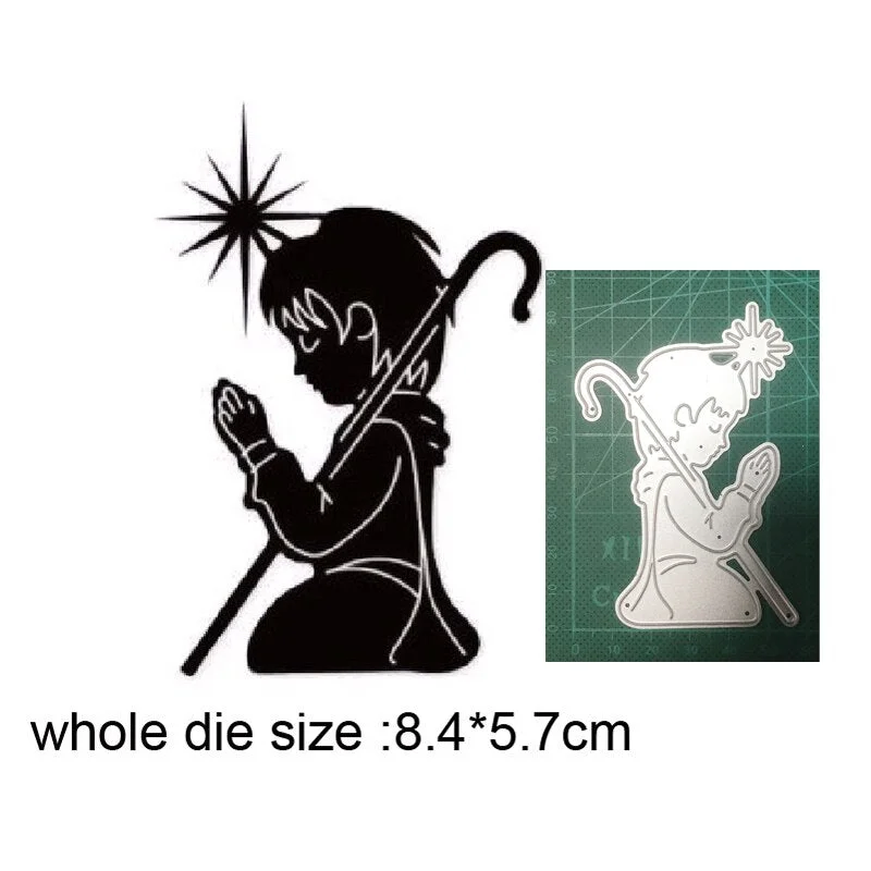 Craft Dies Metal Cutting Dies Cut Die Religion Nativity Scenes Scrapbook Dies Craft Paper Knife Mould Blade Punch Steencils Dies