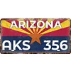 U.S. states - Car License(6*12Inch) - Garage