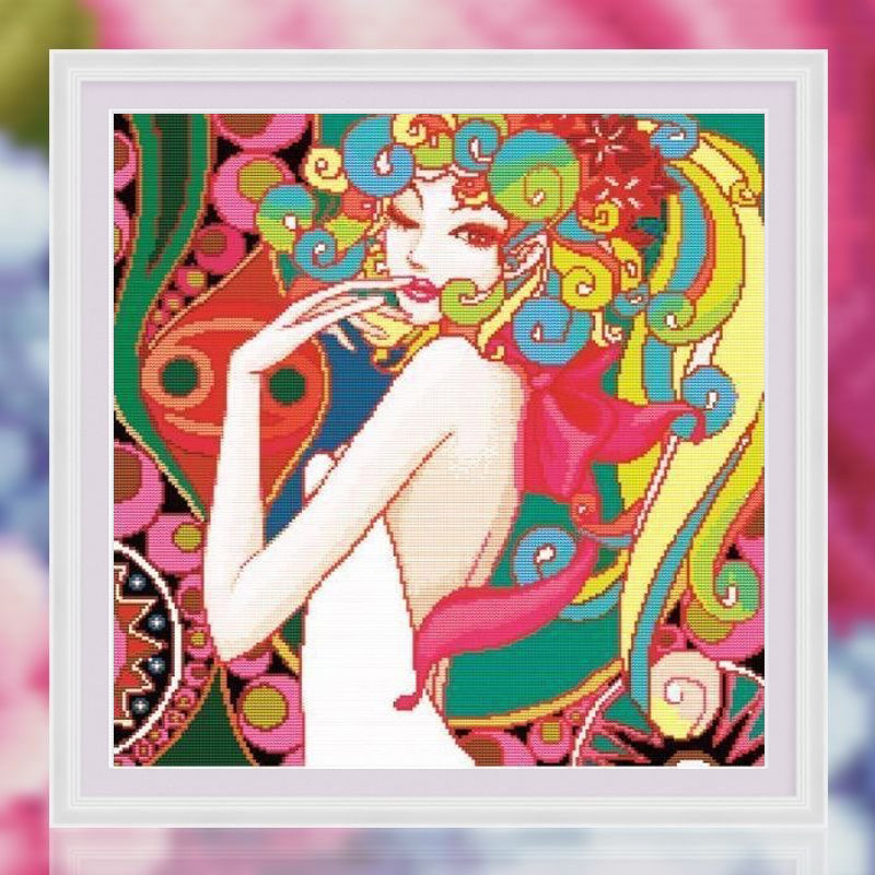 eas. Flower様 11CT Stamped Flower