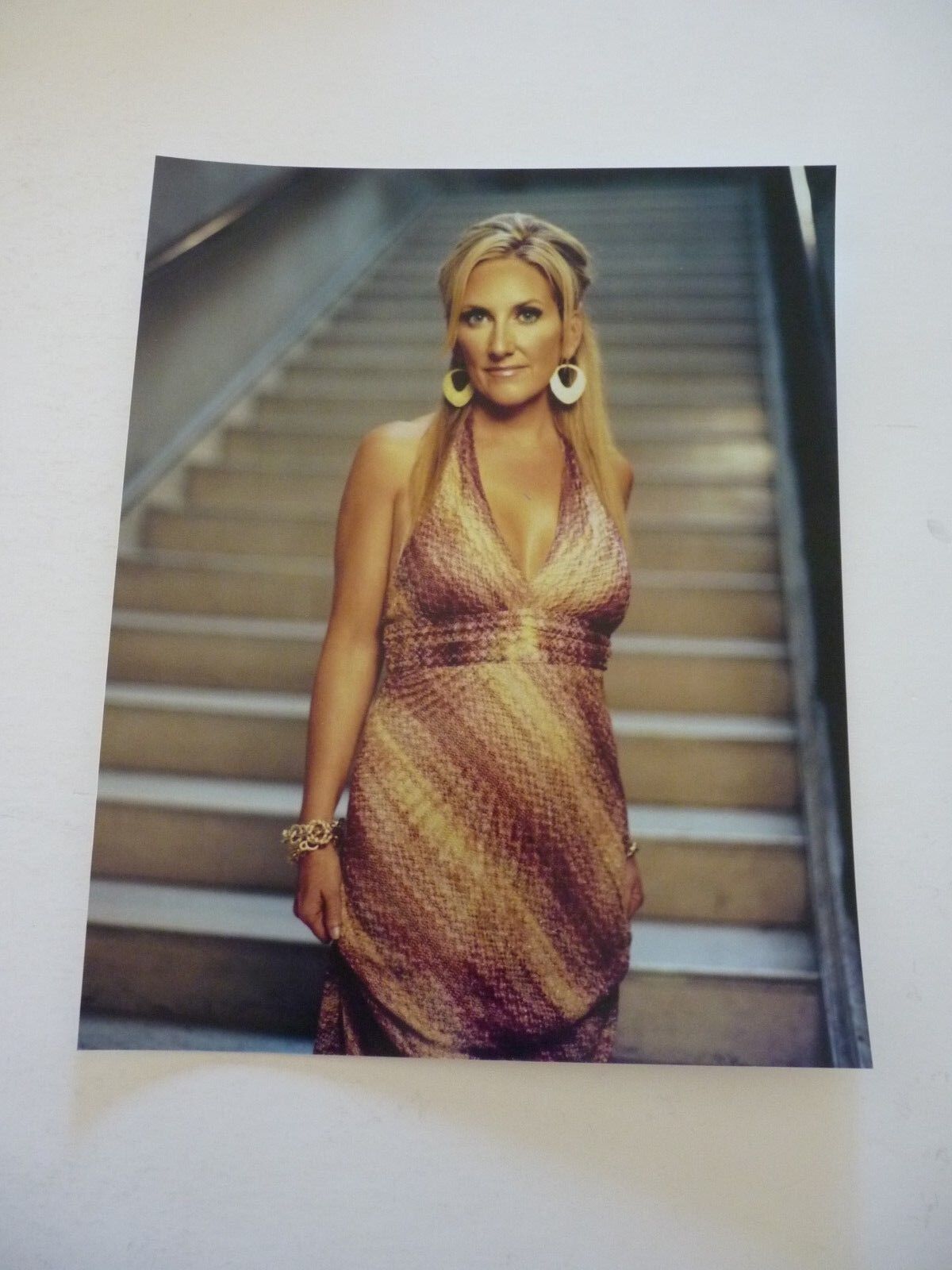 Leeann Womack Country Music Singer 8x10 Color Promo Photo Poster painting #2