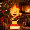 Glowing Snow Miser Figure Classic Unique Look for Outdoor Lawn Porch Decor