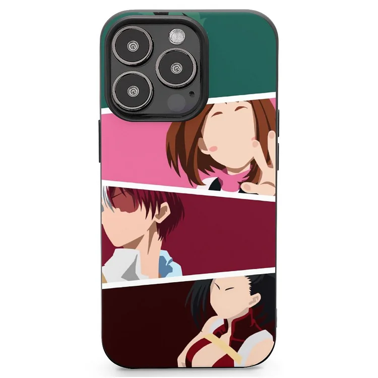 My Hero Academia Anime My Hero Academia Phone Case Mobile Phone Shell IPhone 13 and iPhone14 Pro Max and IPhone 15 Plus Case - Heather Prints Shirts