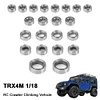 22 Pcs Steel Sealed Bearing Kit for TRX4-M Bronco Defender 1/18 RC Crawler