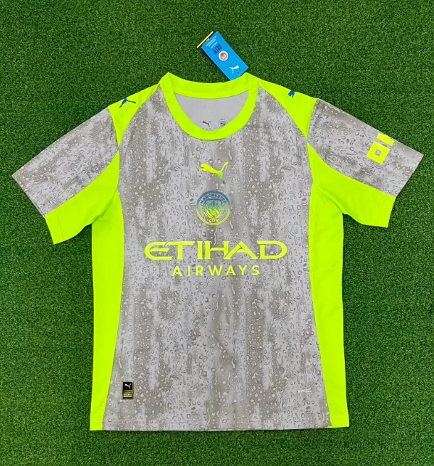 2025-26 Manchester City Second Away Jersey - Fan Edition