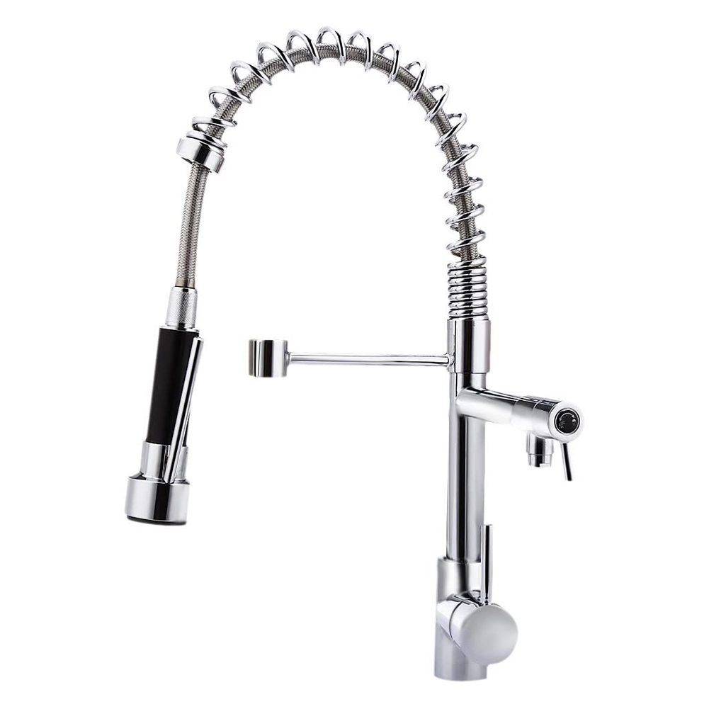 

Double Spring Kitchen Faucet Pull Out Sink Taps Practical Flower Sprinkler, 501 Original