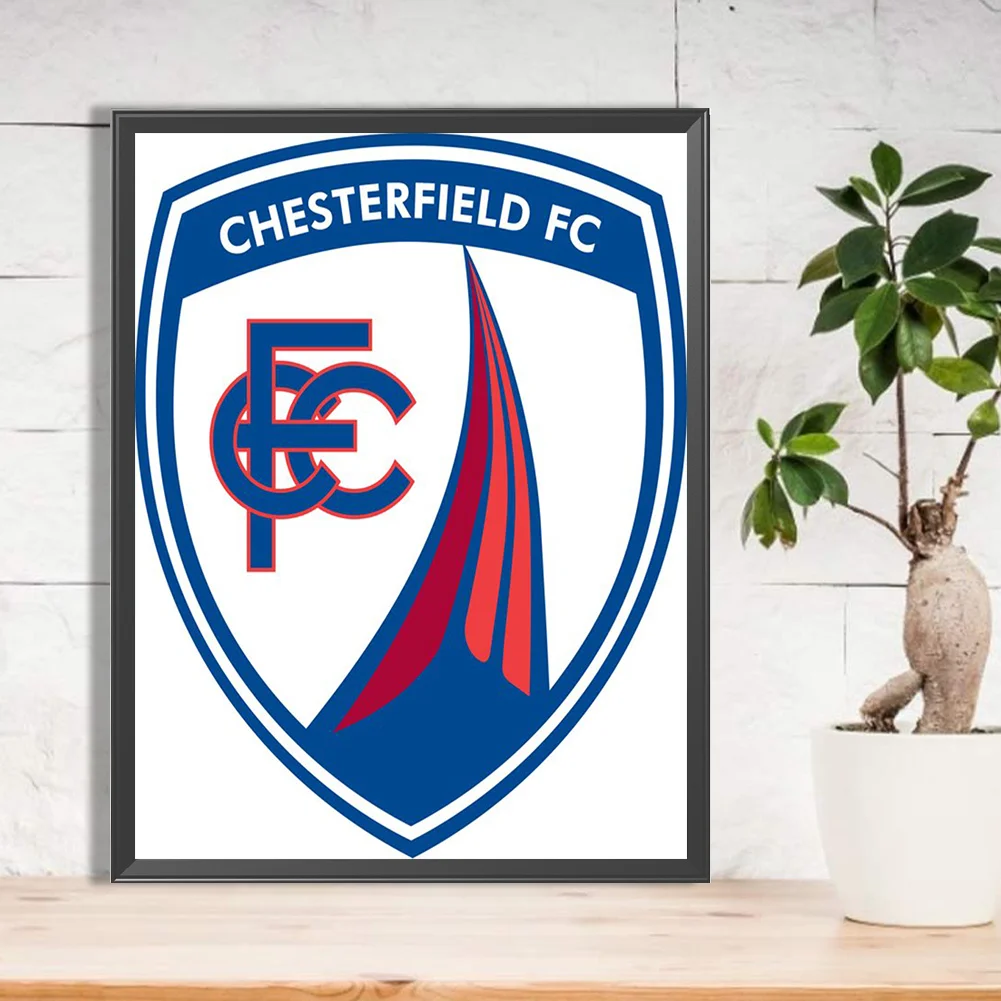 Diamond Painting - Full Round Drill - Chesterfield FC(Canvas|30*40cm)